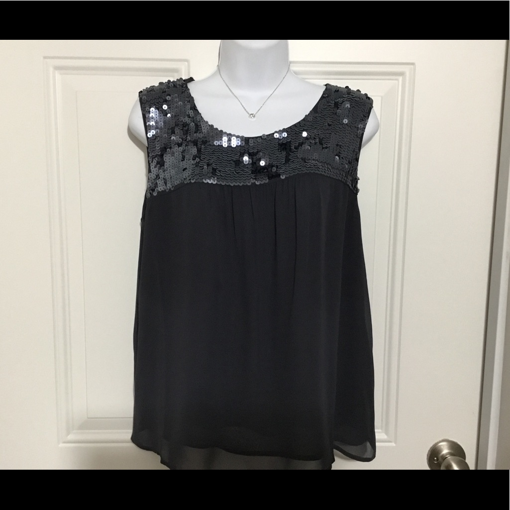 Loft Sequins Top